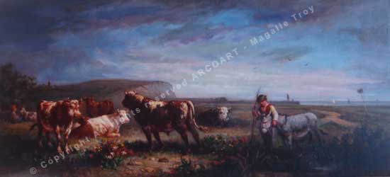 Restauration de tableaux Morbihan - Atelier ARCOART