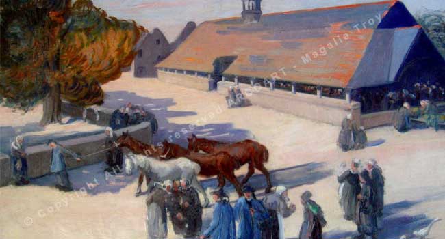 Restauration de tableaux Atelier Arcoart Bretagne Pont-Scorff Morbihan