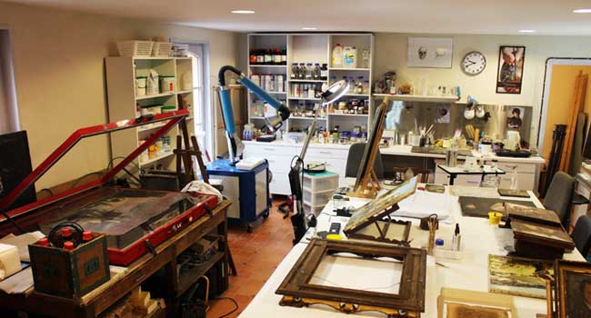 Restauration de tableaux Bretagne - Atelier ARCOART